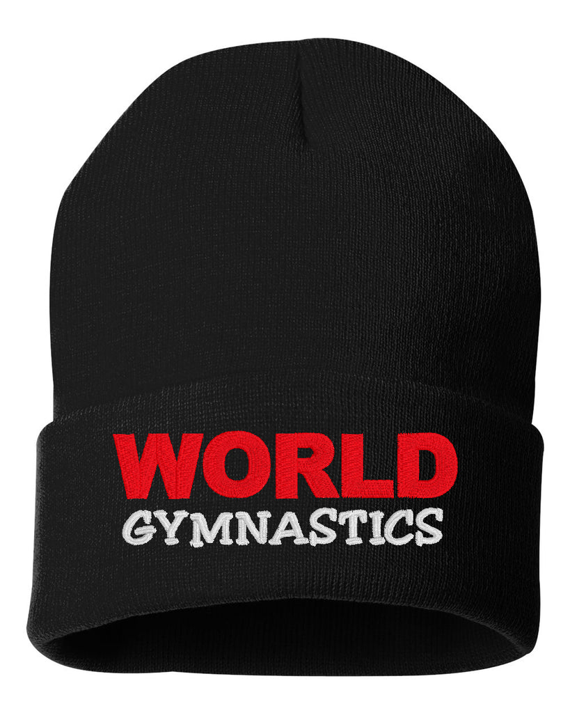 World Gymnastics Black Solid 12