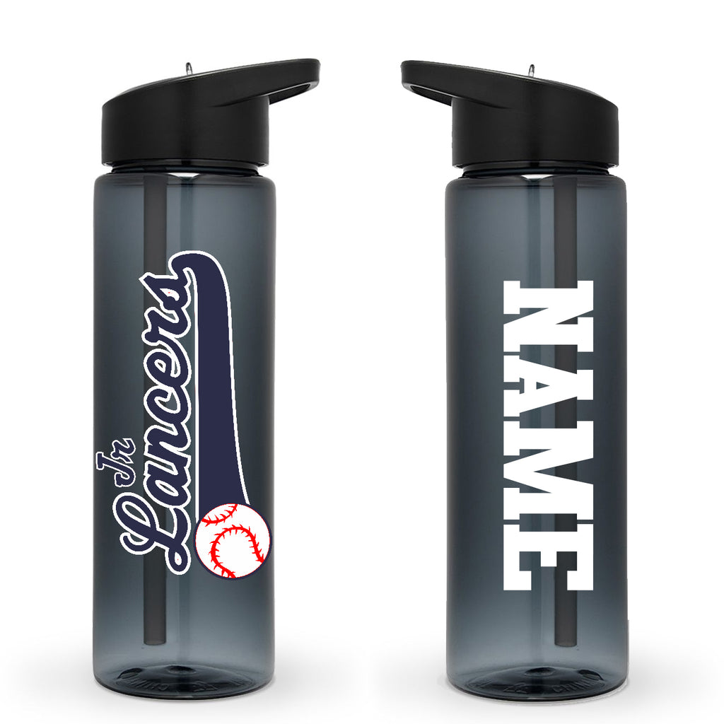 Jr. Lancers Baseball Black Big Summit 24 oz Tritan™ Sport Bottle w/ JRL Logo on Side.
