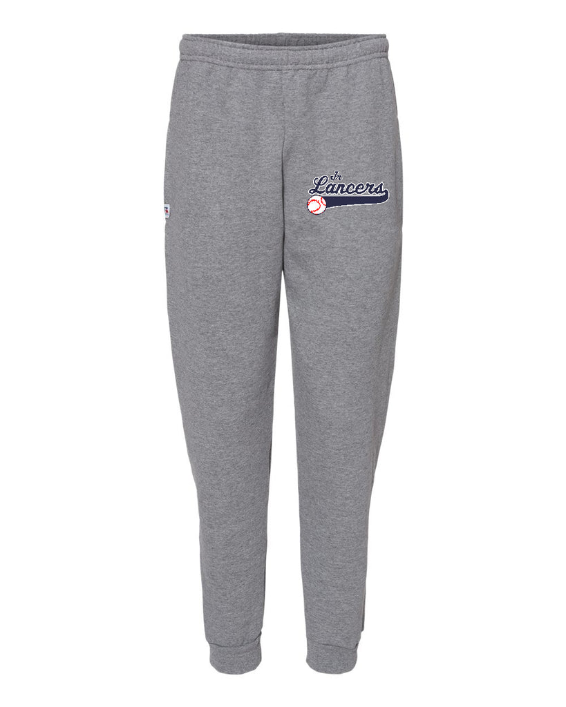 Jr. Lancers Baseball Russell Athletic - Dri Power® 50/50 Fleece Joggers - 20JHBM w/ JRL Logo on Hip.