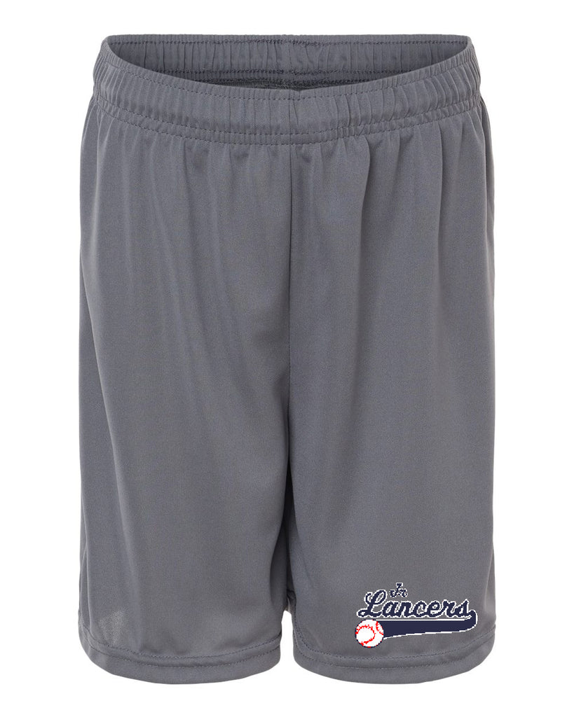 Jr. Lancers Baseball AS Octane Shorts - 1425 w/ JRL Logo on Front Leg.