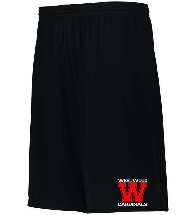 Westwood Cardinals AS Longer Length Attain Shorts - 2782 w/ Cardinals