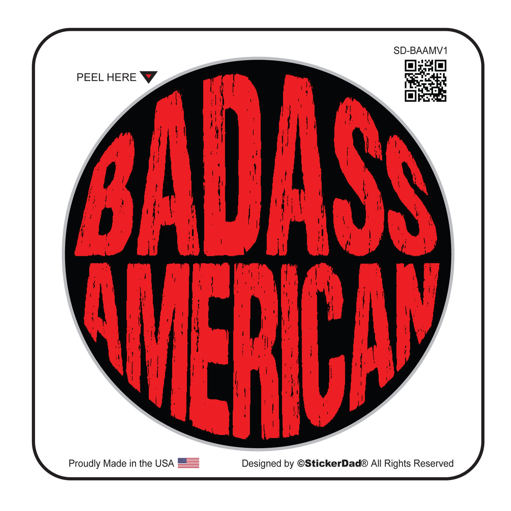 BADASS AMERICAN V1 Black/Red 2