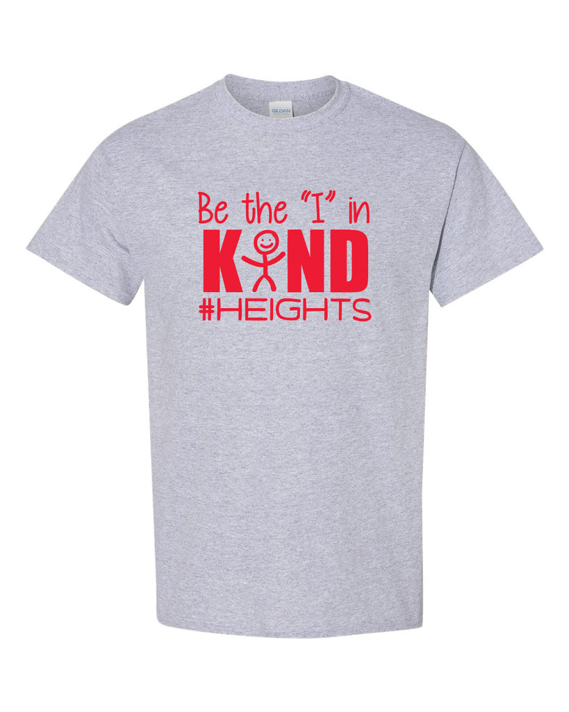 Heights Sport Gray Short Sleeve Tee w/ Be the