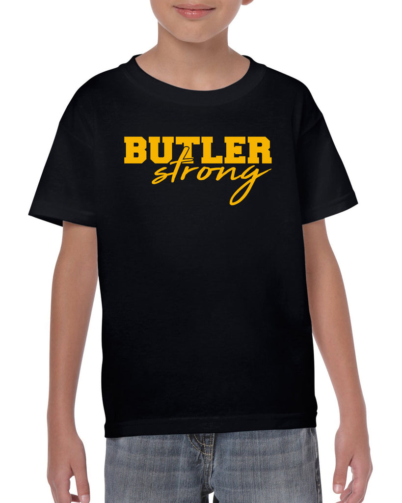 butler strong graphic design shirt