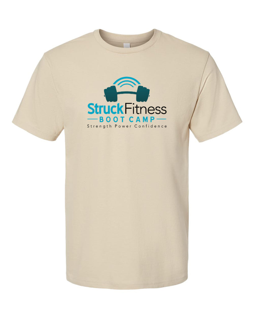 struck fitness next level - next level - ideal crew tee - 1800 - w/ full color logo