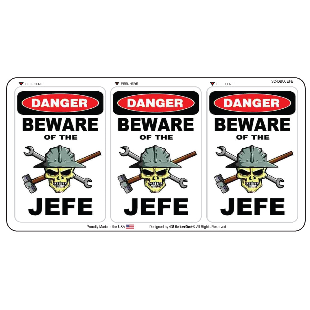 Danger Beware of the JEFE Minis 2.25