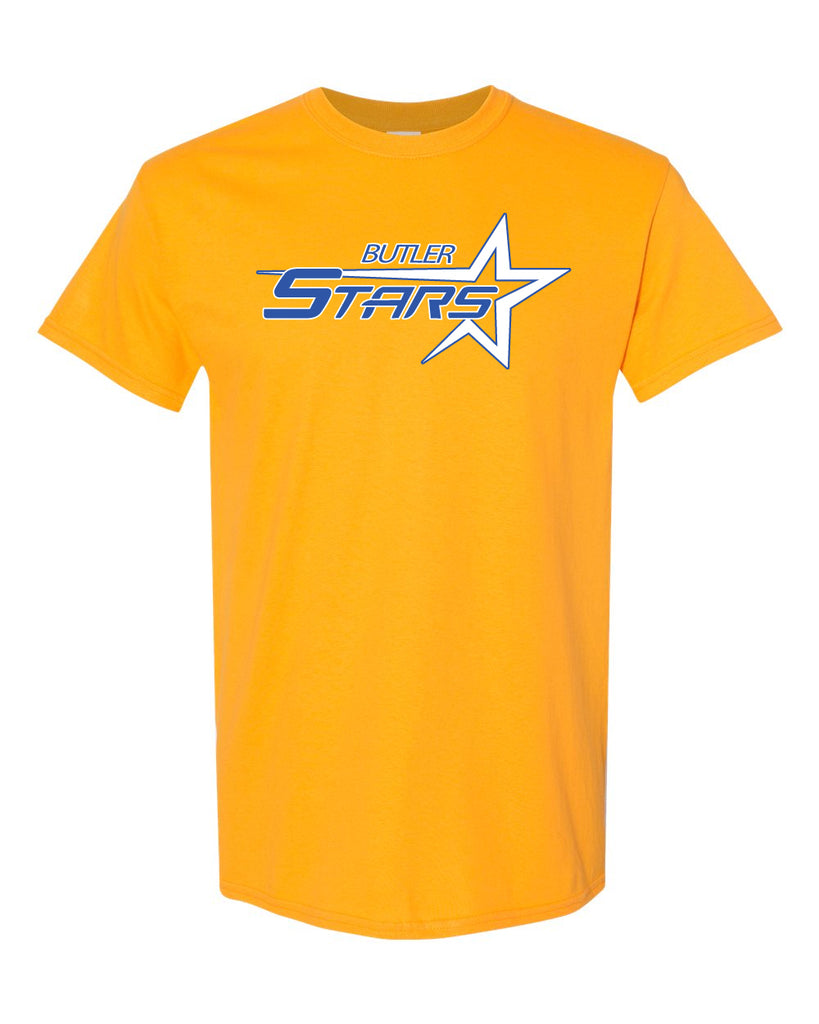 Butler Stars Gold 100% Cotton Tee w/ Large Front Design