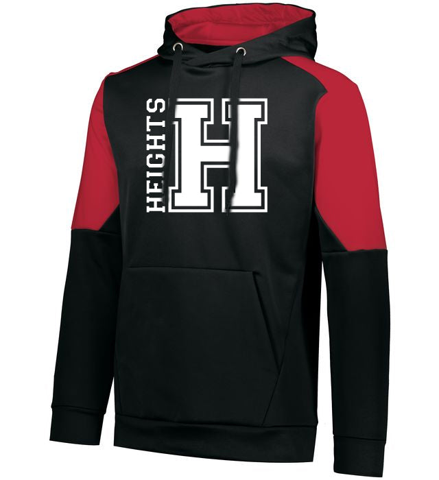 Heights HW Blue Chip Hoodie w/ Heights OG Design on Front.