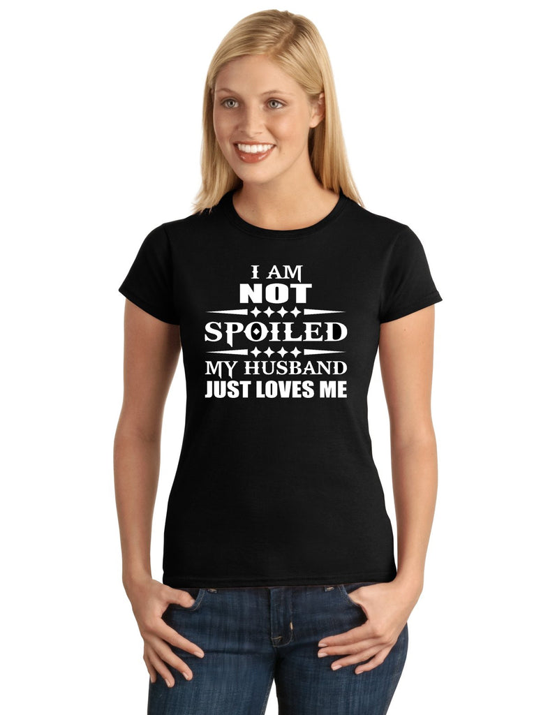 I AM NOT SPOILED V1 Graphic Transfer Design Shirt