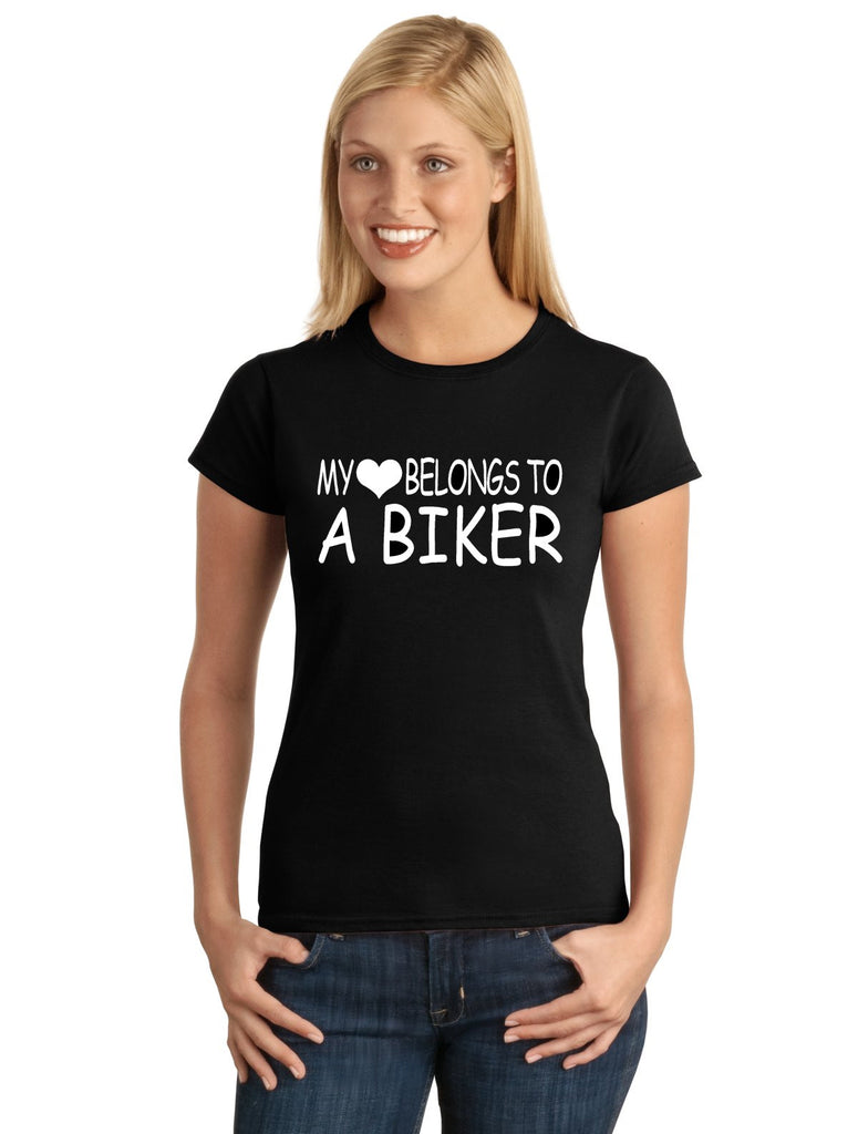 MY HEART BELONGS TO A BIKER V1 Graphic Transfer Design