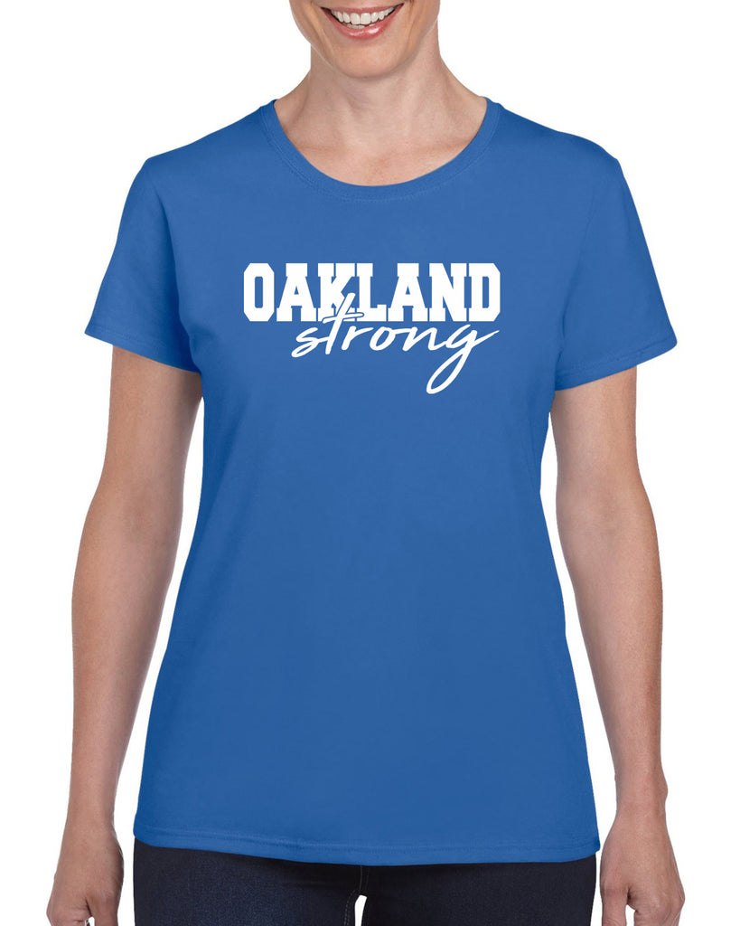 Oakland Strong Graphic Design Shirt