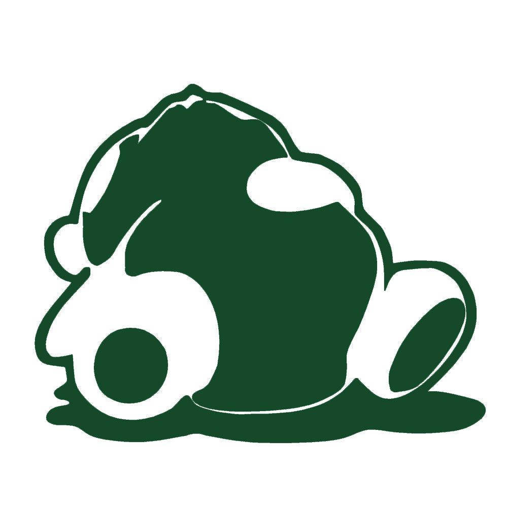 sleeping panda jdm tuner v1 single color transfer type decal
