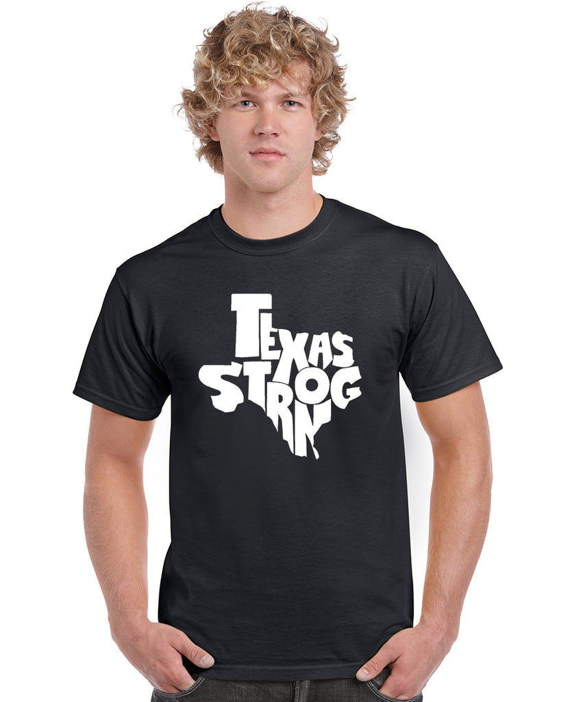 Texas Strong Graphic Transfer Design Shirt