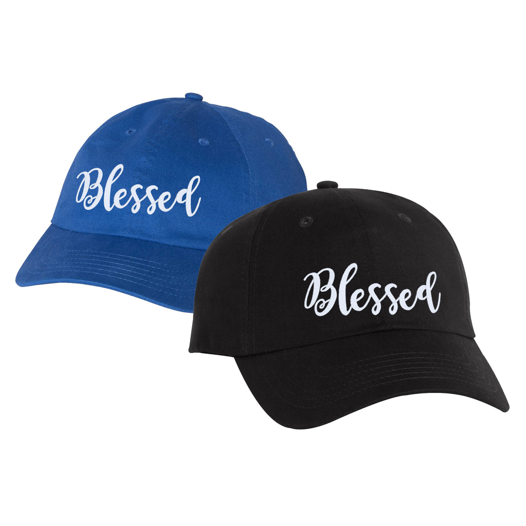 BLESSED Unstructured Baseball Style Cap