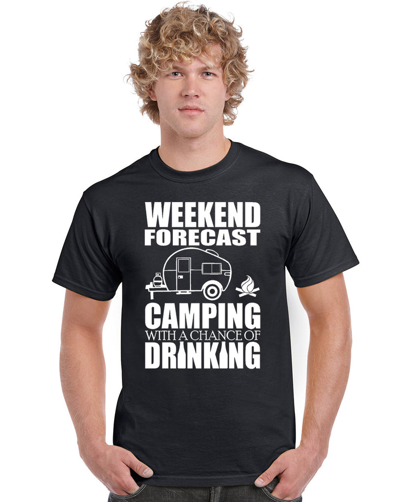 Weekend Forecast - Camping Graphic Transfer Design