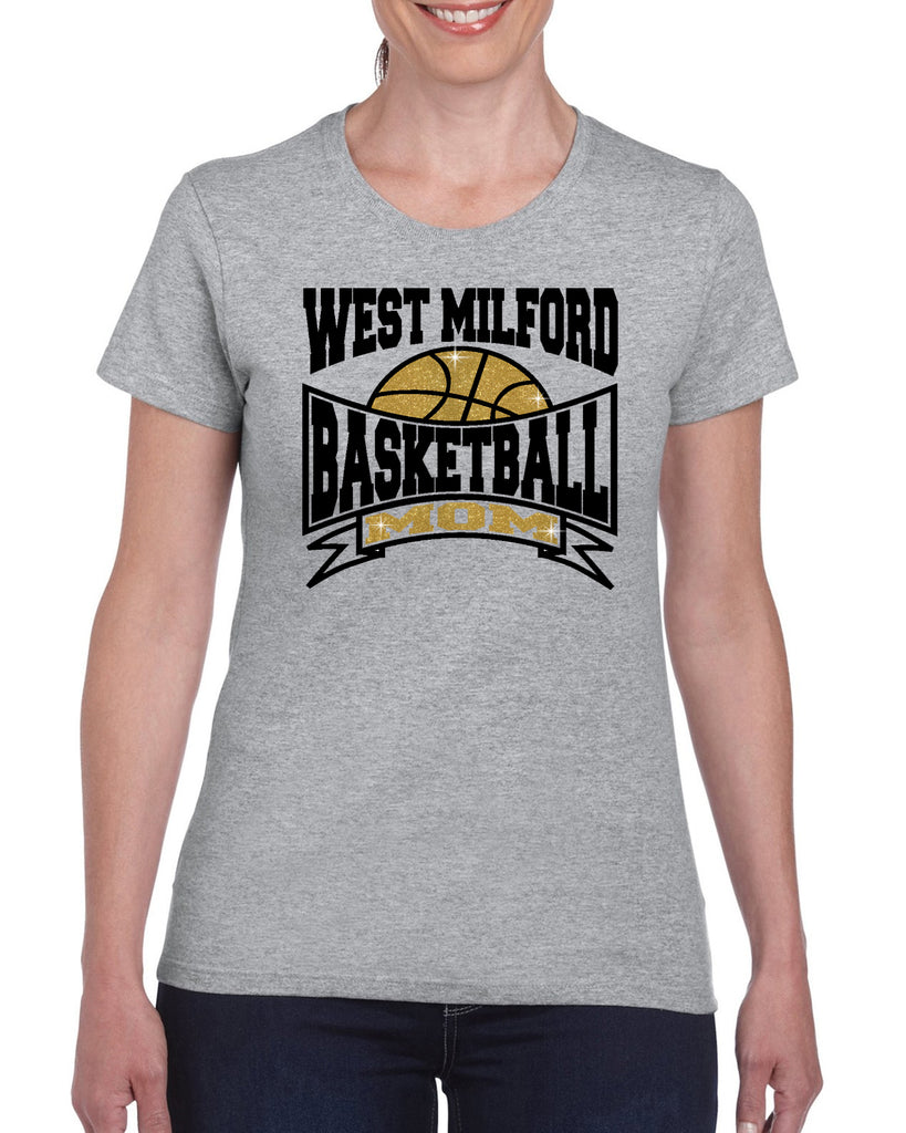 West Milford Basketball Mom Design-1619 Graphic Transfer Design Shirt