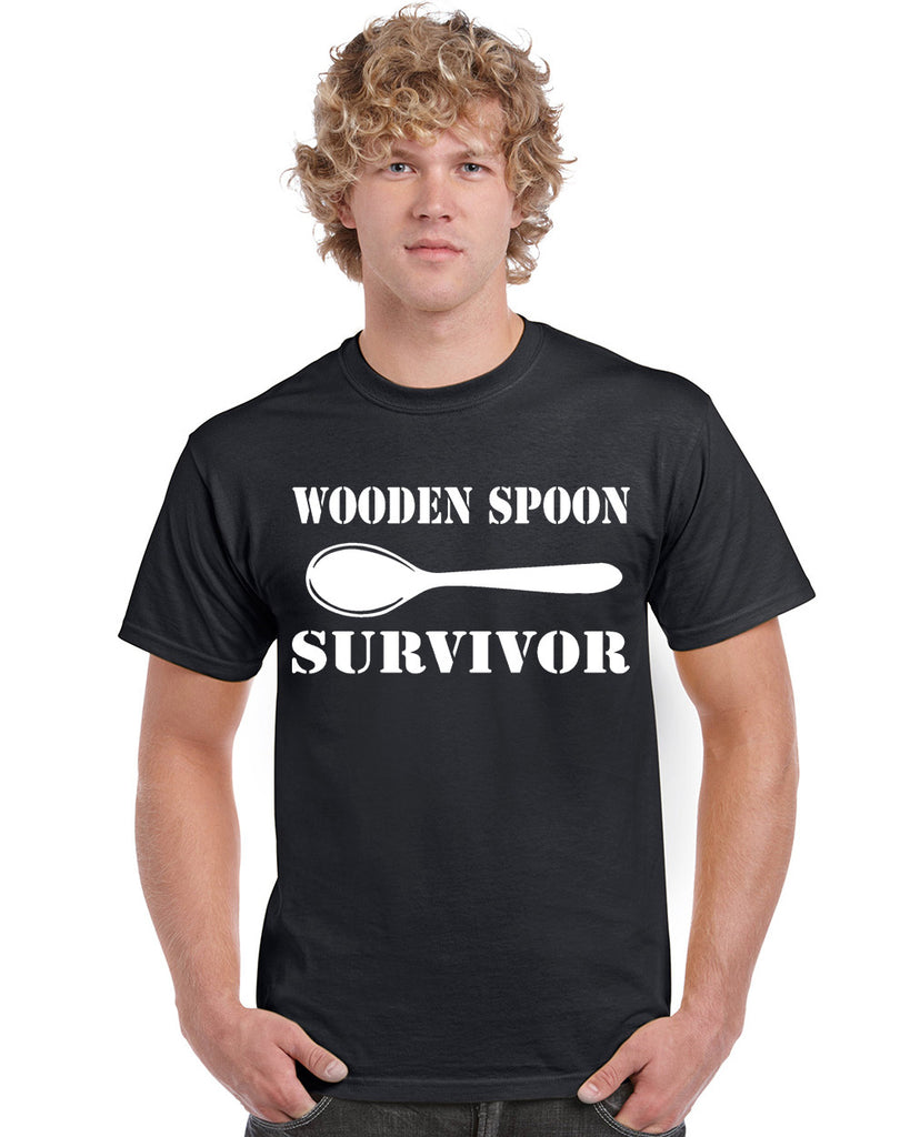 Wooden Spoon Survivor Graphic Transfer Design