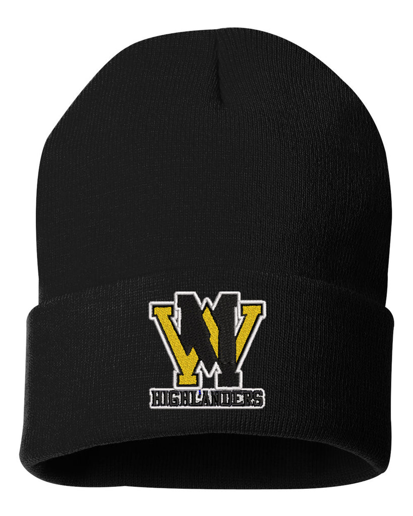 West Milford FHighlanders Sportsman - Solid Black 12