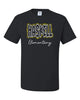 HASKELL School Black Short Sleeve Tee w/ HASKELL Doodle Design on Front.