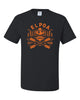 Erskine Lakes JERZEES - Dri-Power® 50/50 T-Shirt - 29MR w/ ELPOA-1928 Design on Front.