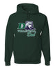 Drew Volleyball JERZEES - NuBlend® Hooded Sweatshirt - 996MR w/ Drew Volleyball DAD Design on Front.