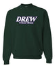 Drew Volleyball JERZEES - NuBlend® Crewneck Sweatshirt - 562MR w/ White & Navy V1 Design on Front.