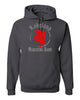 Lakeland Marching Band Charcoal Hooded Sweatshirt w/ LLMB24 Design on Front