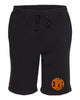 Erskine Lakes Midweight Fleece Shorts - IND20SRT w/ ELPOA Design on Front Left Leg.