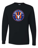 NJ Bucks JERZEES - Dri-Power® Long Sleeve 50/50 T-Shirt - 29LSR w/ NJB Circle Logo on Front