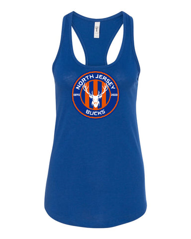 NJ Bucks Badger - B-Core Sport Shoulders T-Shirt - 4120 w/ NJB Circle Logo on Front