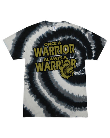 Wanaque Warriors Football Black Badger - B-Core Sleeveless Hooded T-Shirt - 4108 w/ Warrior Logo on Front.