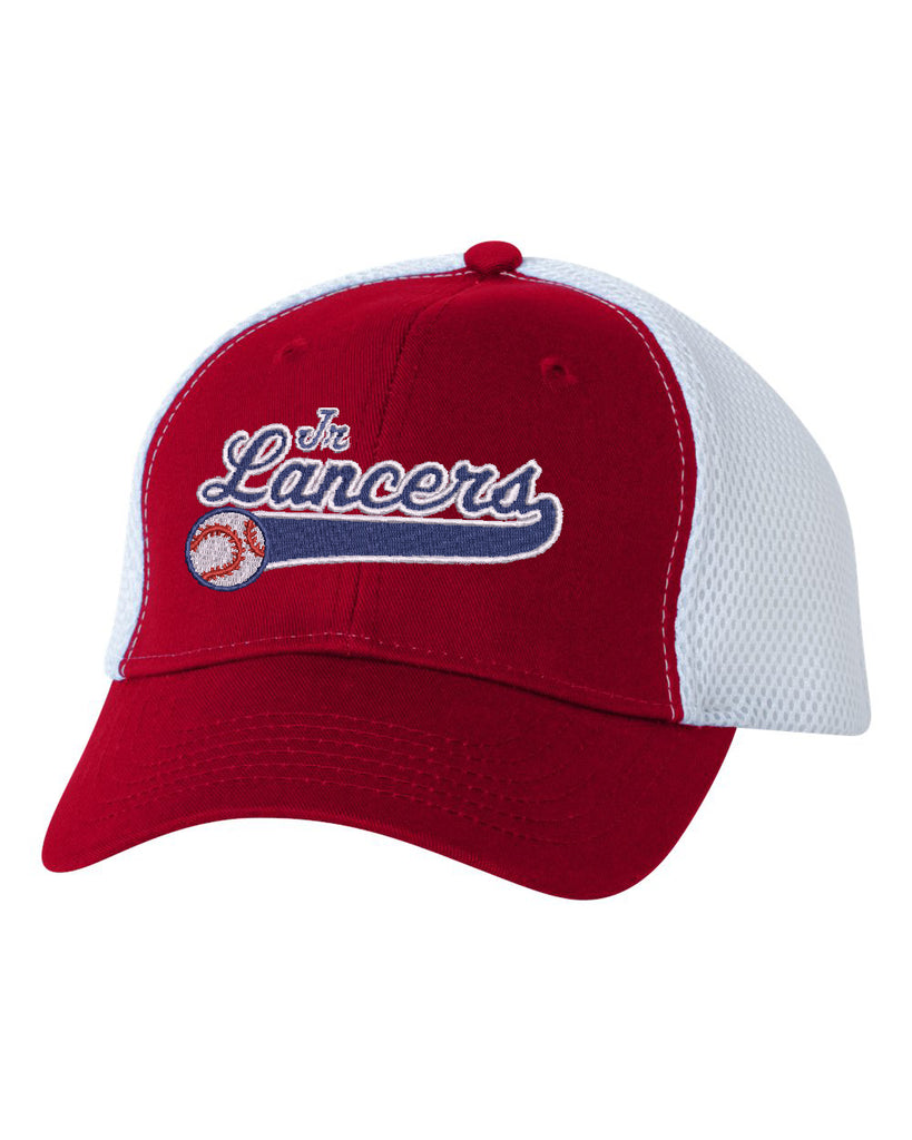 Jr. Lancers Baseball Sportsman - Spacer Mesh-Back Cap - 3200 W/ Embroidered JRL Logo