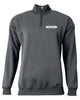 Diamond Gymnastics Graphite Sprint Quarter Zip N4282 w/ 3Diamond Design Embroidered on Left Chest