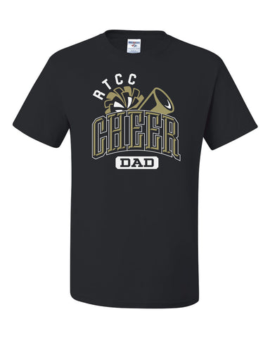 RTCC Black Victory T-Shirt w/ RTCC Bow Color Logo on Front.