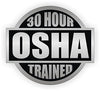 30 hours osha trained 2
