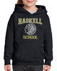 haskell school black heavy blend hoodie w/ haskell school 