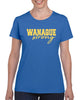 wanaque strong graphic design shirt