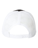 Lakeland Fencing Black & White Mesh-Back Trucker Cap - VC400 with White Embroidery