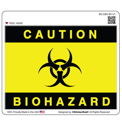 Warning No Whinning Zone 1051 V1 - 5" - Full Color Printed Sticker