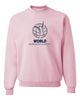 World Gymnastics JERZEES - NuBlend® Crewneck Sweatshirt - 562MR w/ 2 Color Design on Front