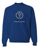 World Gymnastics JERZEES - NuBlend® Crewneck Sweatshirt - 562MR w/ 2 Color Design on Front