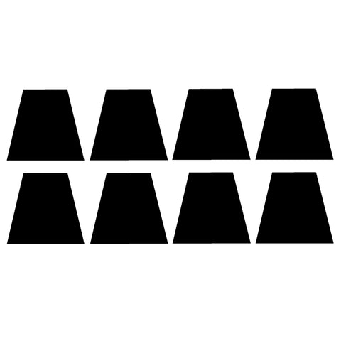 Monogram 3 Letter V1 Single Color Transfer Type Decal