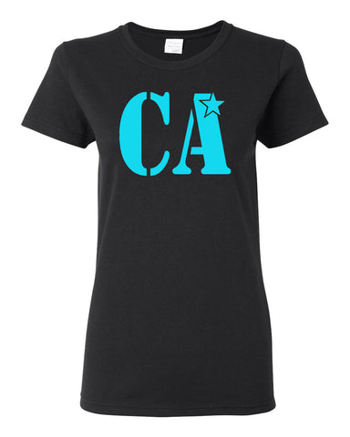 Cheer Army Natural Short Sleeve Tee w/ 2 Color CA Nation on Front.