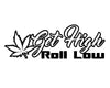 get high roll low v1 single color transfer type decal