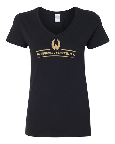Wanaque Warriors Football Heavy Cotton Tee w/ Together We Fight Design Front & Back.