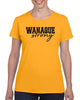 wanaque strong graphic design shirt