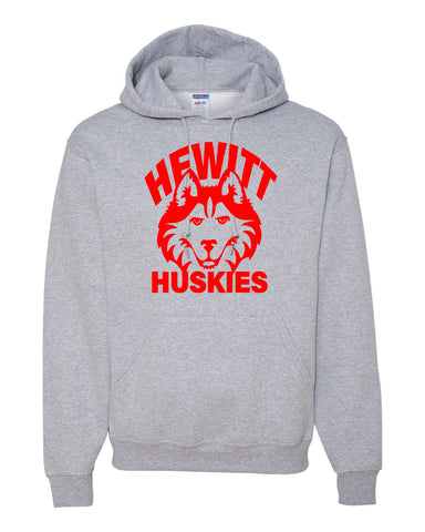 Hewitt Huskies Red Coast to Coast Drawstring Backpack - 2562 w/ Logo Design 1 on Front.