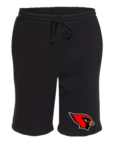 Westwood Cardinals Badger - Athletic Fleece Joggers - 2215 w/ Cardinals Design Down Left Leg.