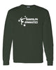 Randolph Gymnastics Long Sleeve Tee w/ Logo Design V1 on Front