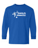 Randolph Gymnastics Long Sleeve Tee w/ Logo Design V1 on Front